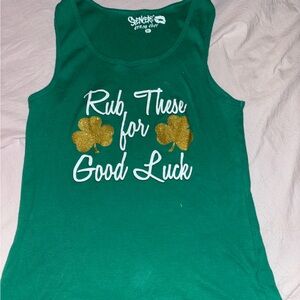 Green St. Patrick's Day Tank Top